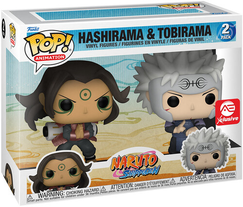 POP! ANIMATION #936 PVC NARUTO SHIPPUDEN HASHIRAMA & TOBIRAMA