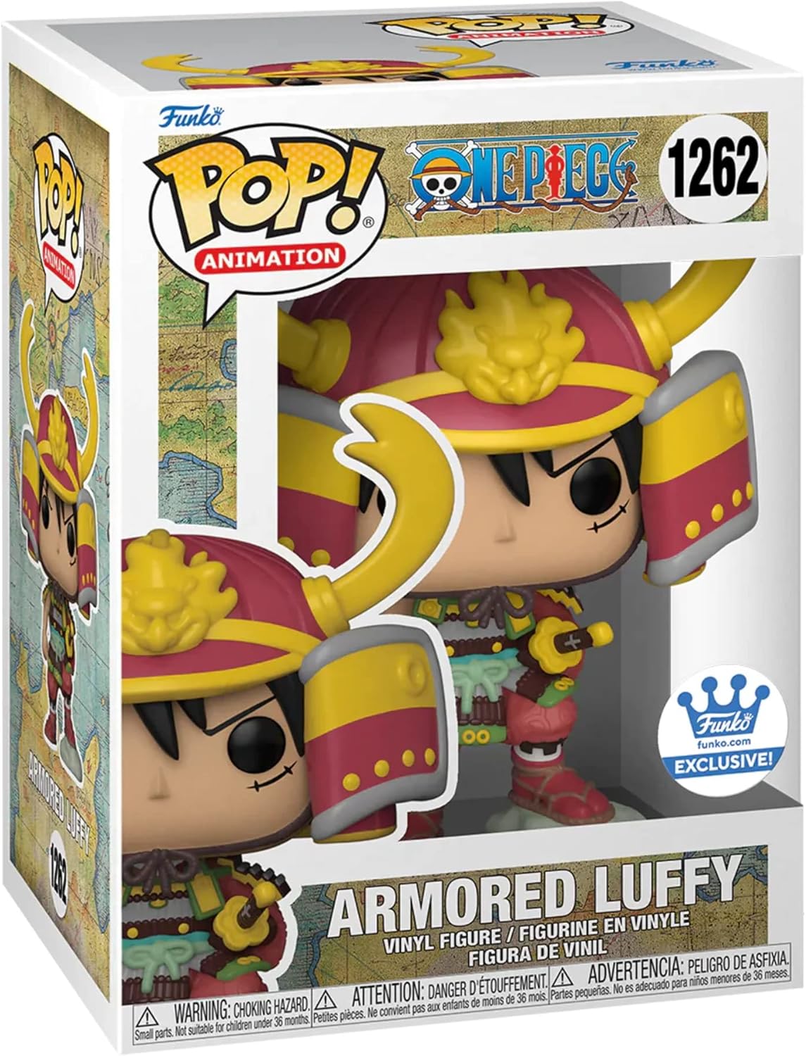 POP! ANIMATION #1262 PVC ONE PIECE ARMORED LUFFY