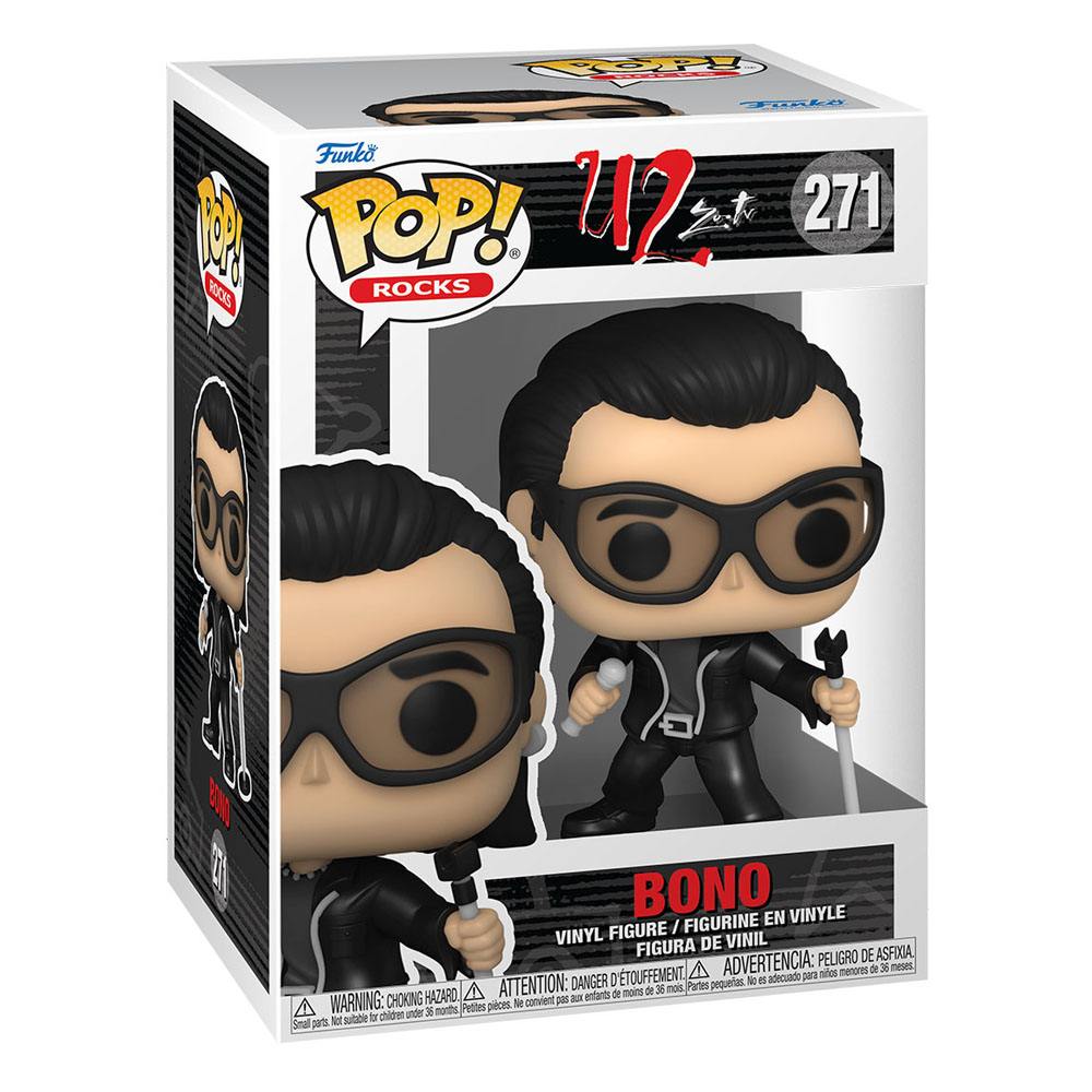 POP! ROCKS #271 PVC U2 ZOOTV BONO