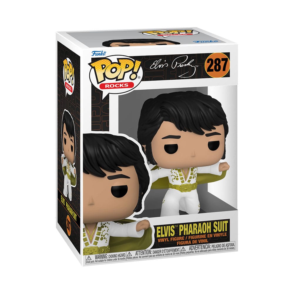 POP! ROCKS #287 PVC ELVIS PHARAOH SUIT
