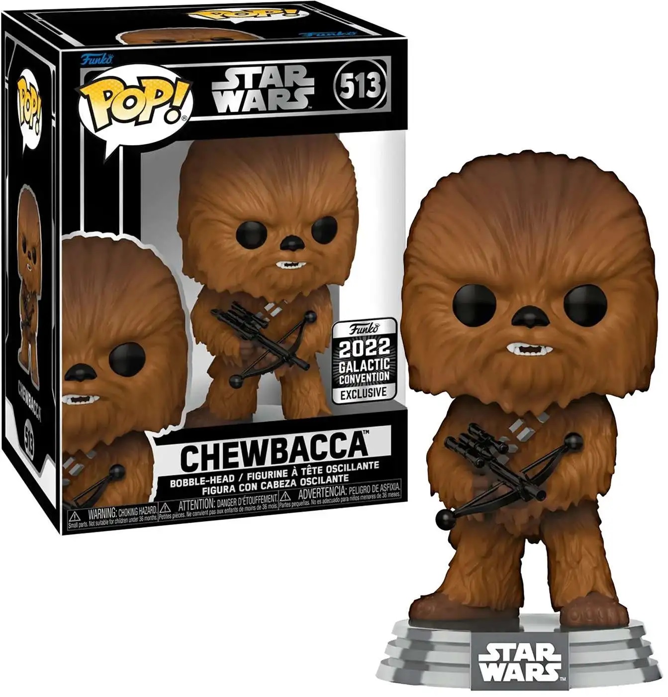 POP! STAR WARS #513 PVC CHEWBACCA