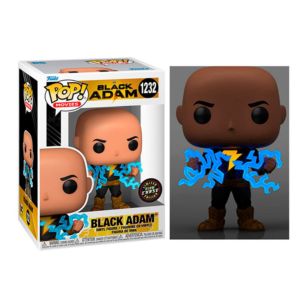 POP! MOVIES #1232 PVC BLACK ADAM BLACK ADAM CHASE