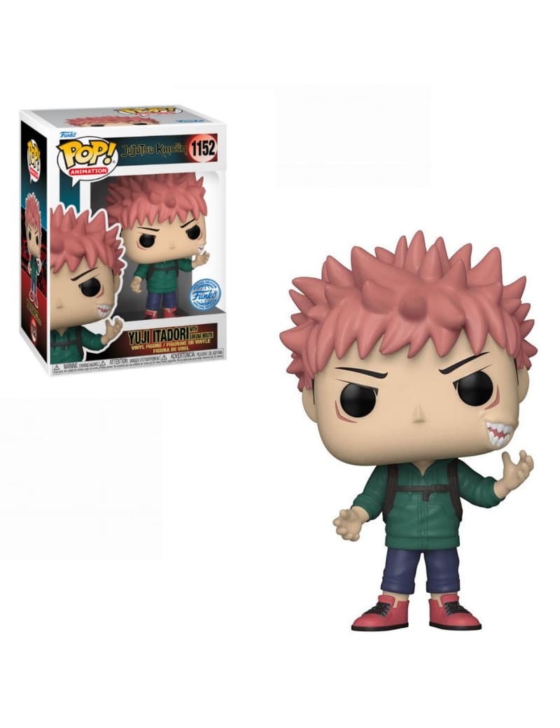 POP! ANIMATION #1152 JUJUTSU KAISEN PVC YUJI ITADORI W/MOUTH