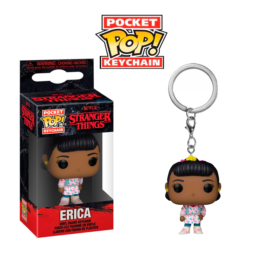 POCKET POP! KEYCHAIN STRANGER THINGS ERICA SINCLAIR 4TH