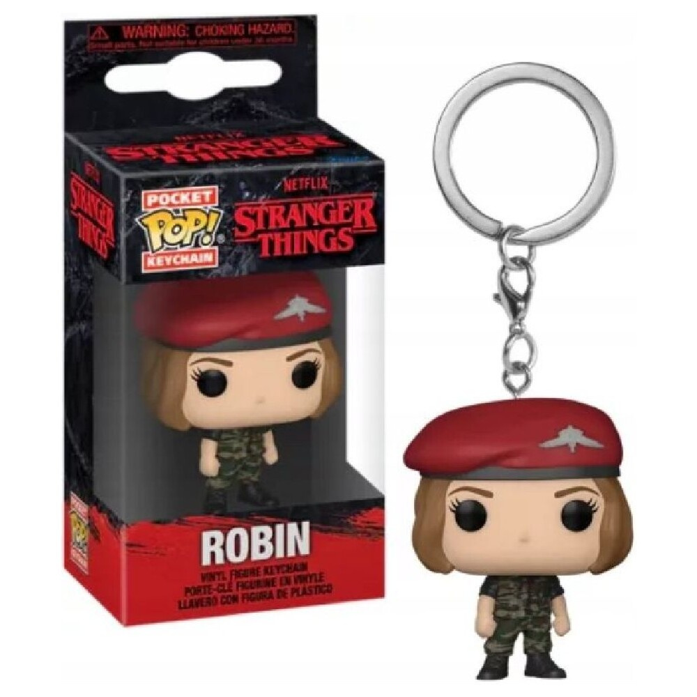 POCKET POP! KEYCHAIN STRANGER THINGS HUNTER ROBIN 4TH