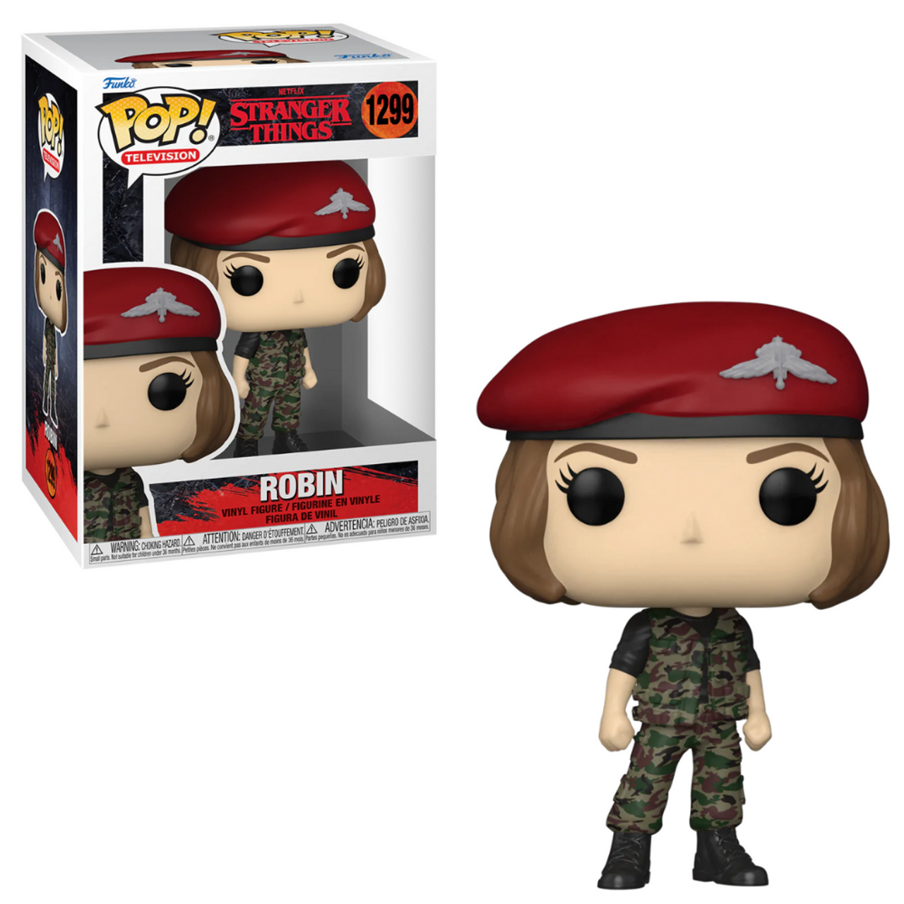 POP! TELEVISION #1299 PVC STRANGER THINGS ROBIN 4TH