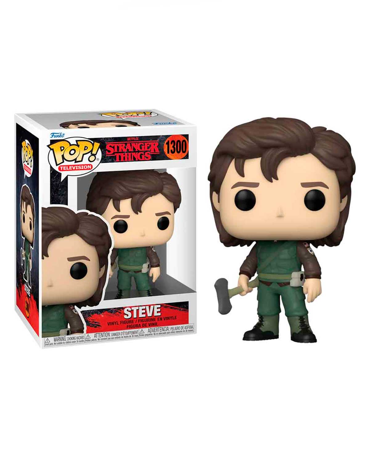 POP! TELEVISION #1300 PVC STRANGER THINGS HUNTER STEVE