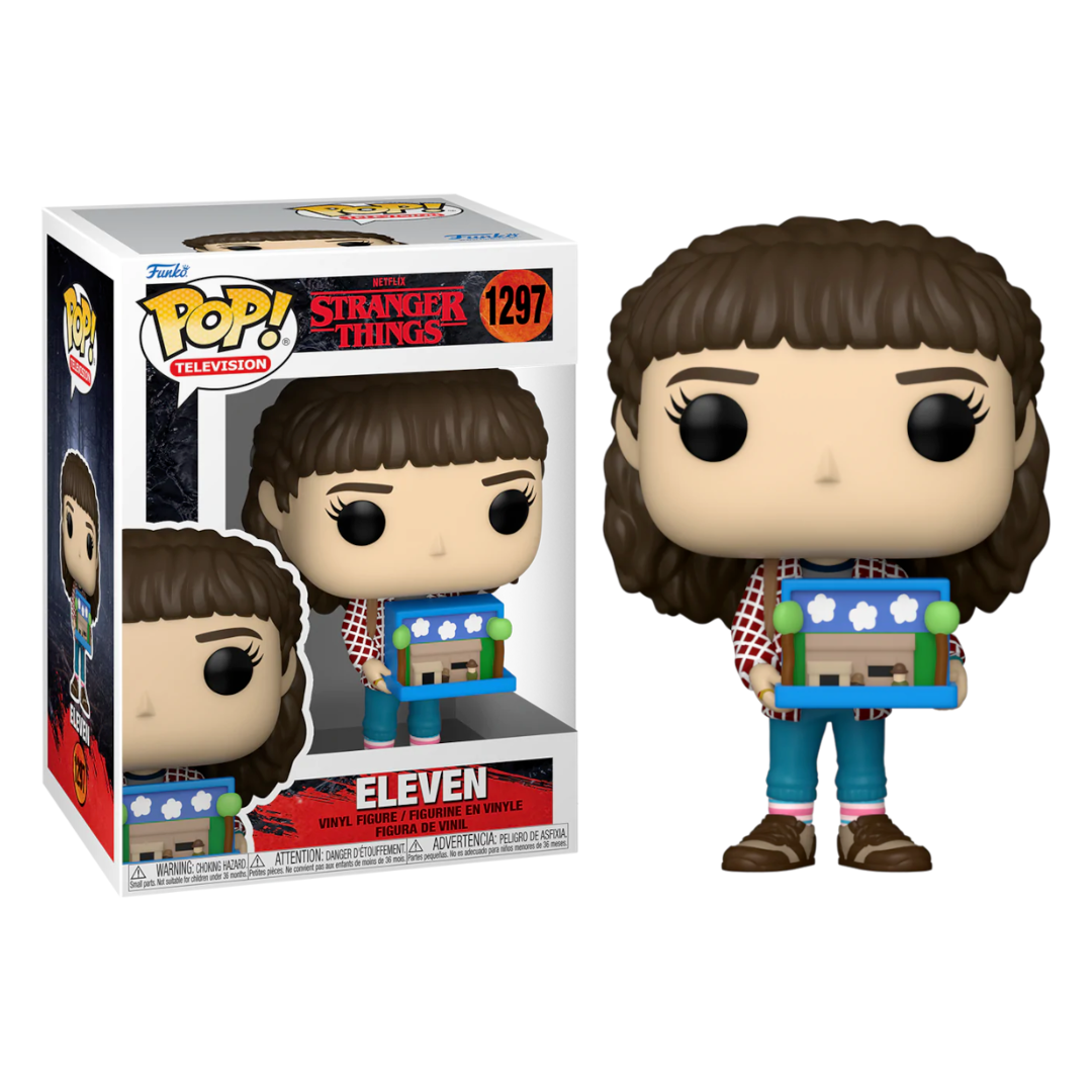 POP! TELEVISION #1297 PVC STRANGER THINGS ELEVEN 4TH W/DIORAMA