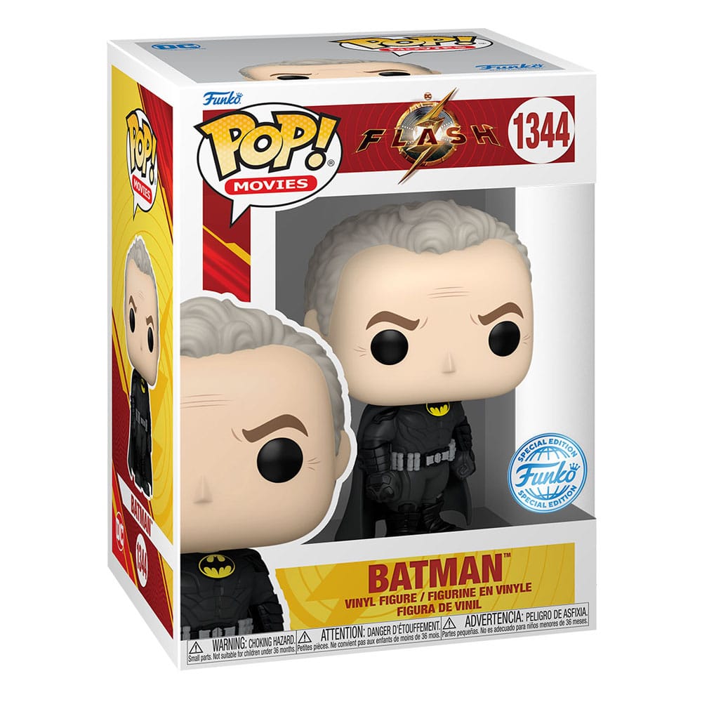 POP! MOVIES #1341 PVC FLASH BATMAN (KEATON) UNMASKED
