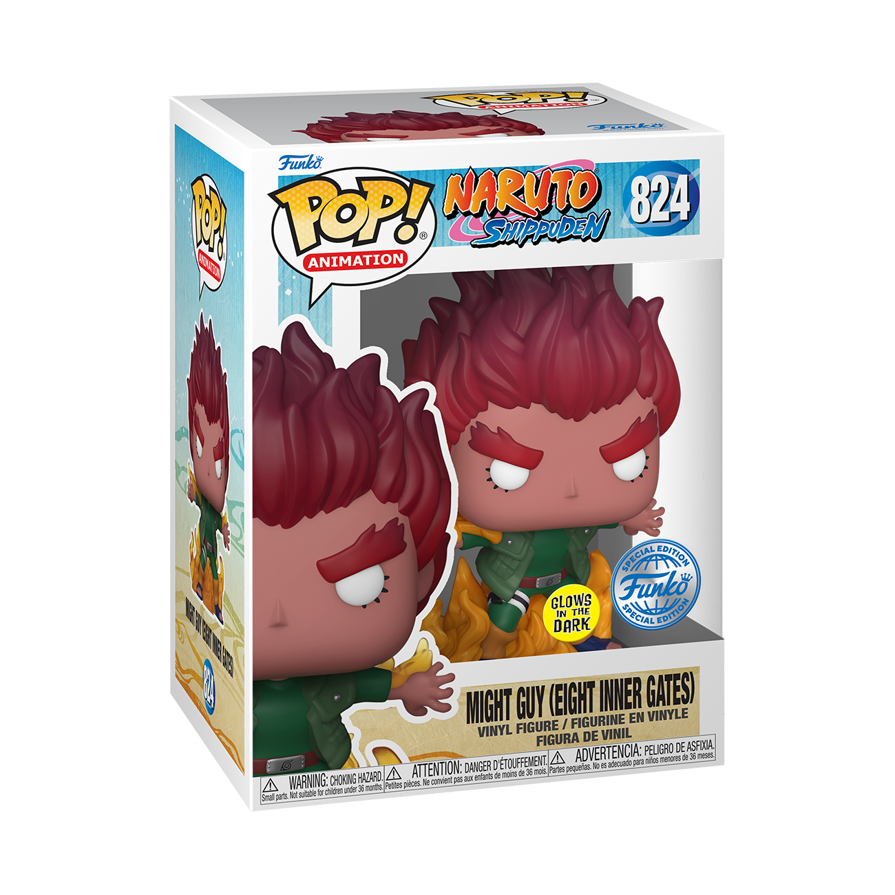 POP! ANIMATION #824 PVC NARUTO SHIPPUDEN MIGHT GUY