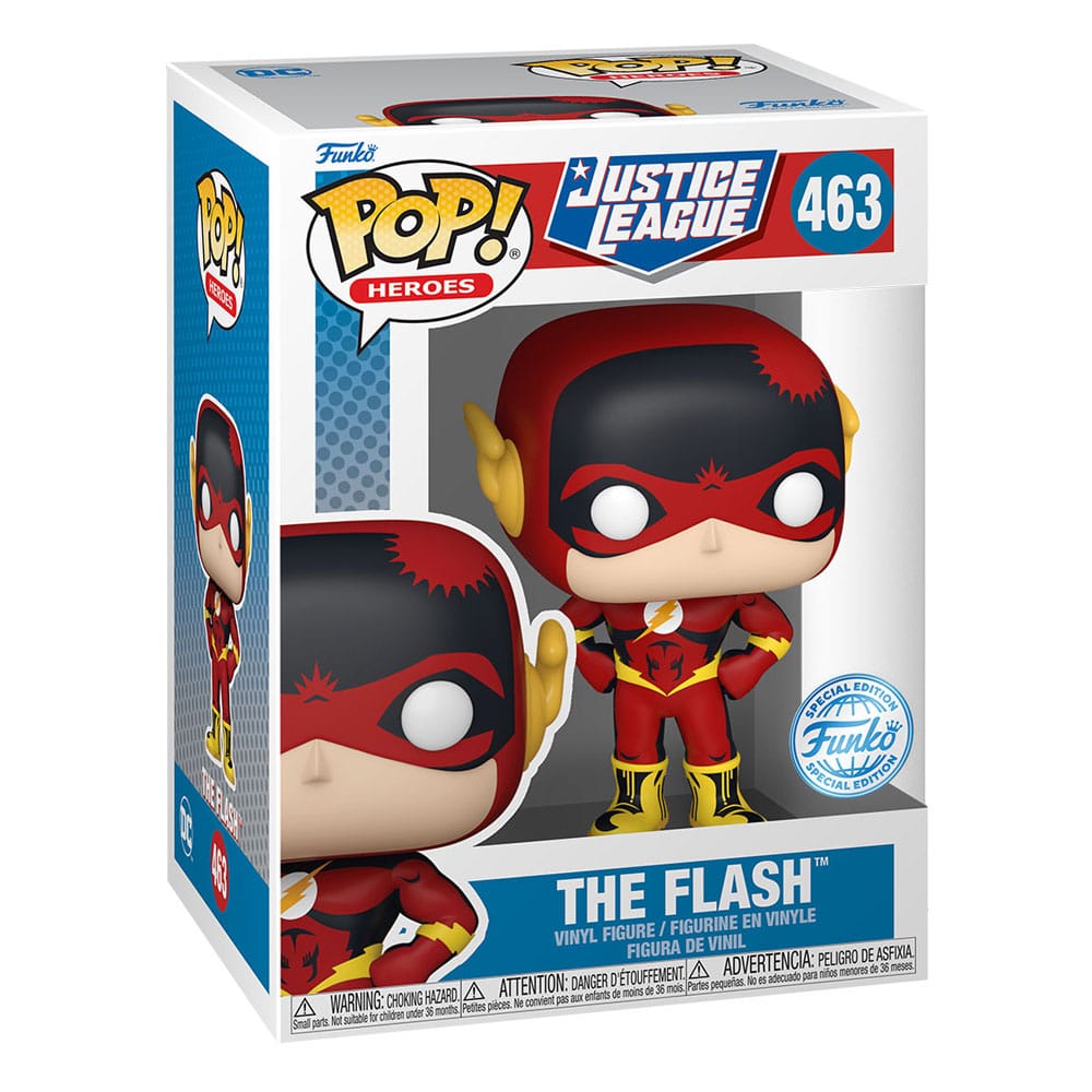 POP! HEROES #463 PVC JUSTICE LEAGUE THE FLASH