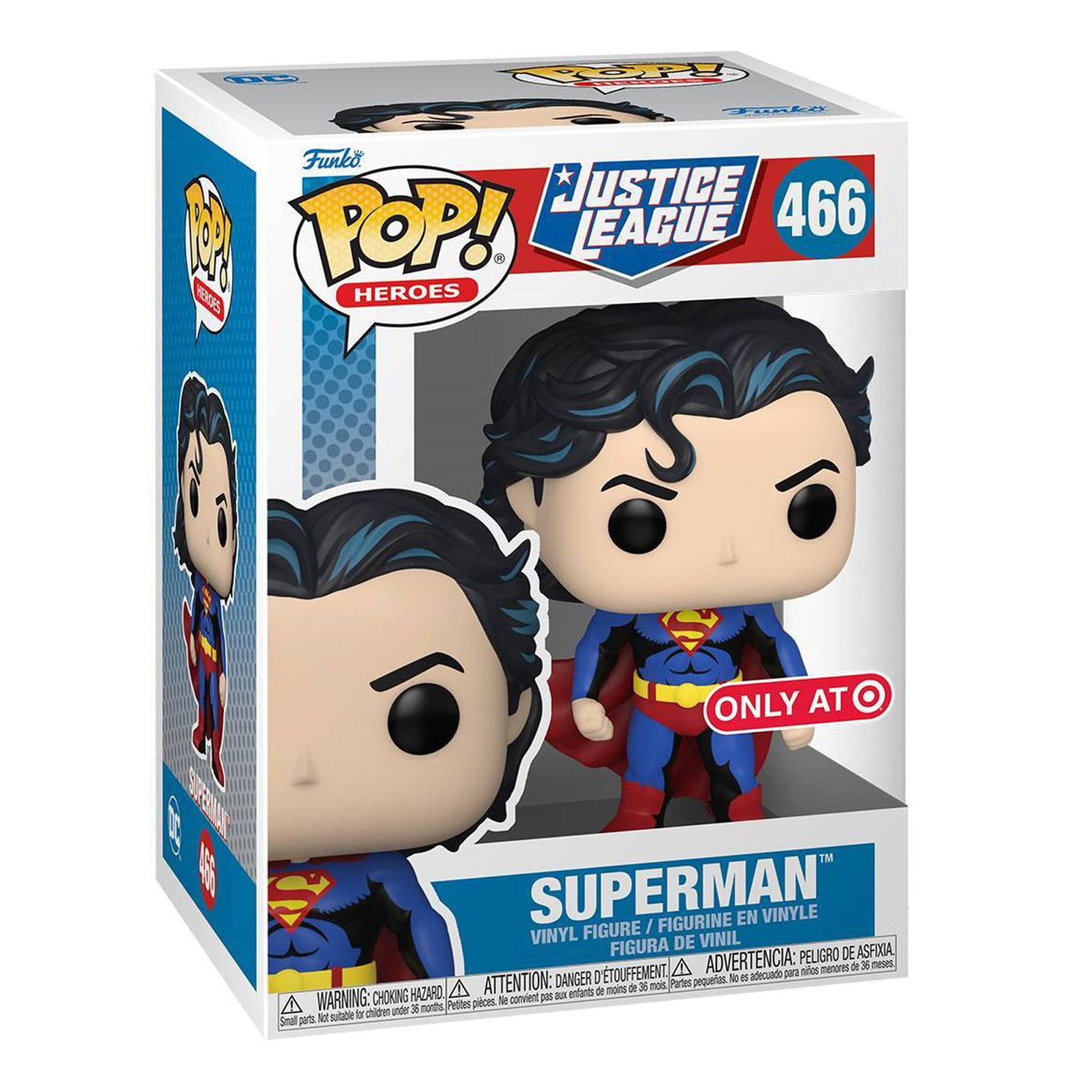 POP! HEROES #466 PVC JUSTICE LEAGUE SUPERMAN