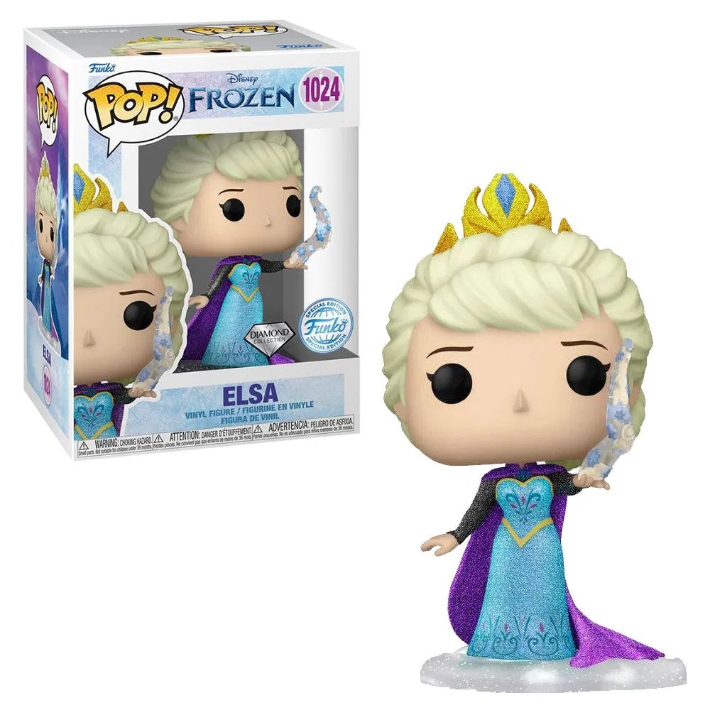 POP! DISNEY #1024 PVC FROZEN ELSA DIAMOND