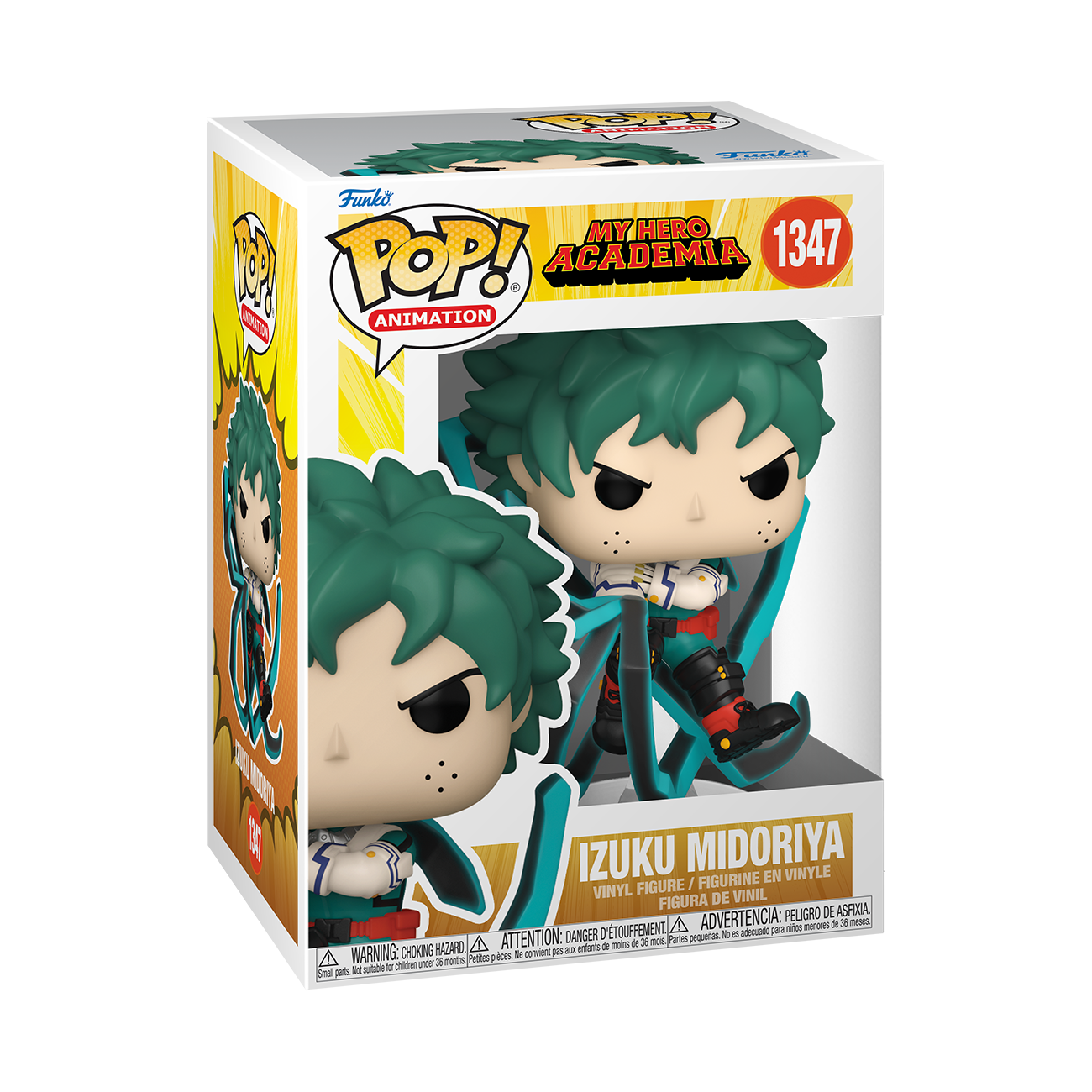 POP! ANIMATION #1347 PVC MY HERO ACADEMIA IZUKU MIDORIYA BKWHIP