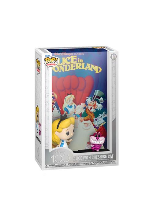 DISNEY: 100TH ANNIVERSARY POP! FUNKO MOVIE POSTER VINYL FIGURE 11 ALICE IN WONDERLAND 9CM