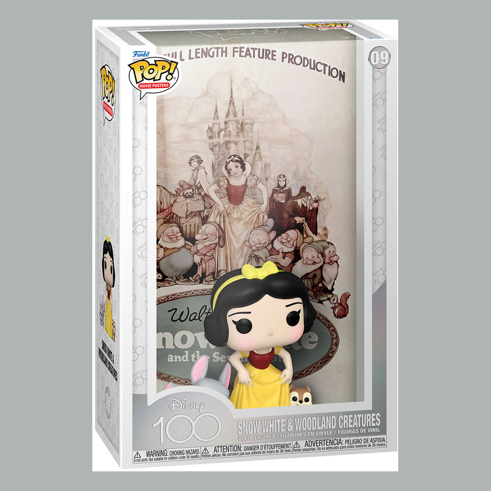 DISNEY: 100TH ANNIVERSARY - POP! MOVIE COVERS 09 SNOW WHITE