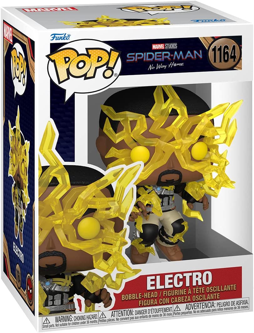 POP! MARVEL #1164 PVC NO WAY HOME SPIDER-MAN ELECTRO