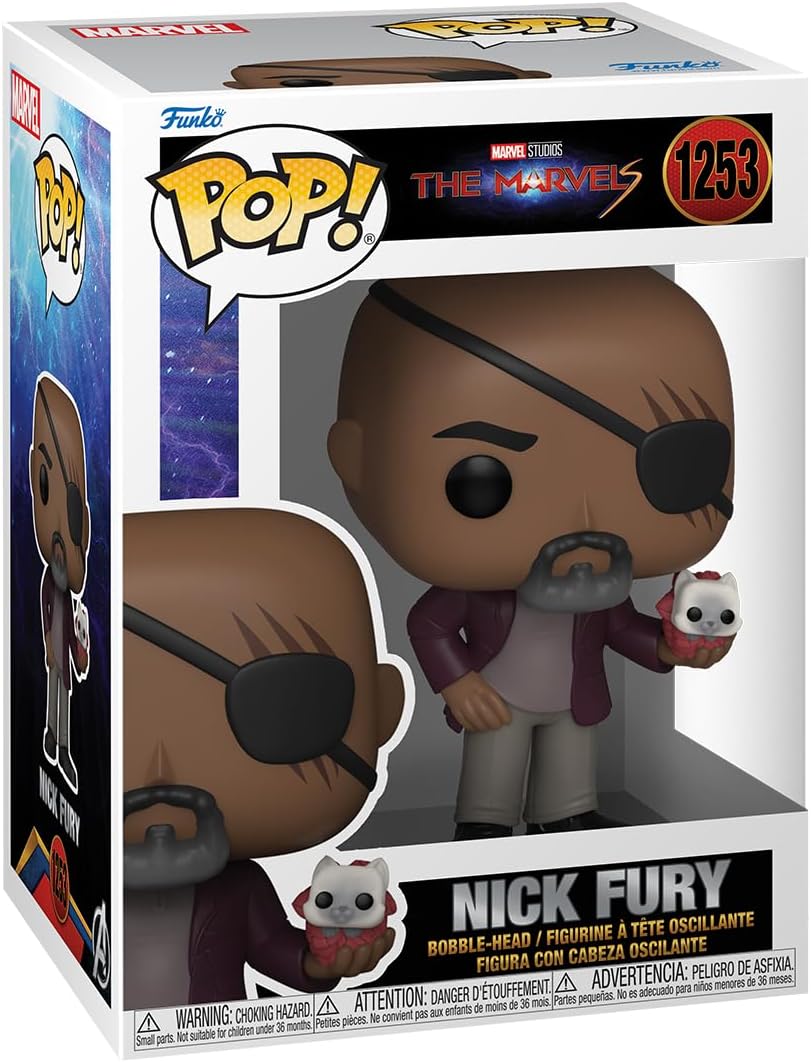 POP! MARVEL #1253 PVC THE MARVELS NICK FURY