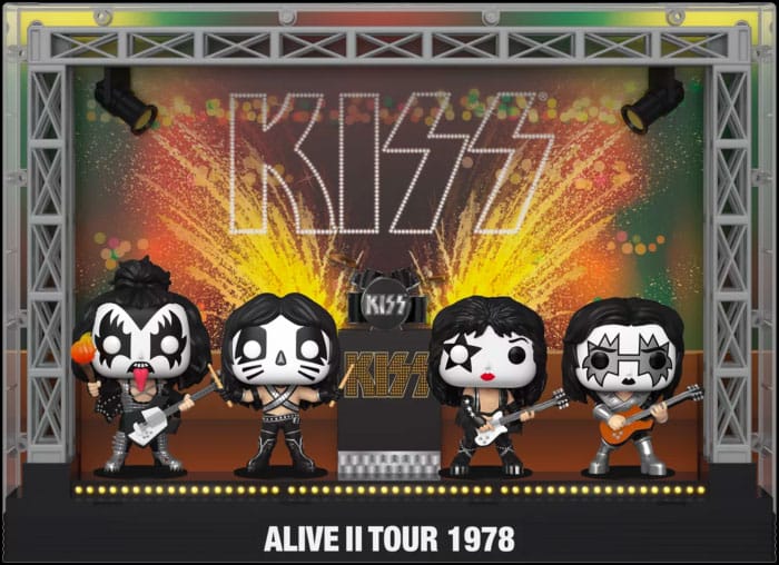 POP! MUSIC MOMENT #003 DELUXE VINYL FIGURE KISS ALIVE II 1978