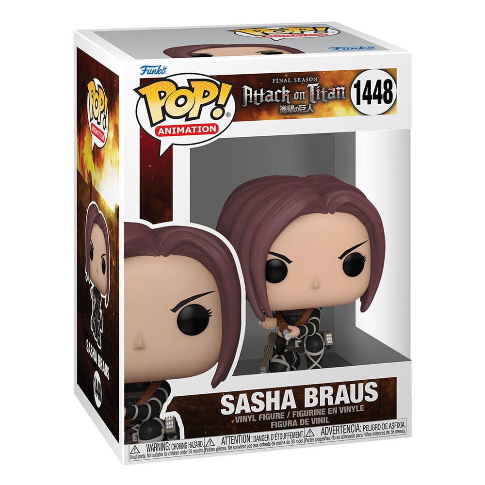 POP! ANIMATION #1448 PVC ATTACK ON TITAN SASHA BRAUS