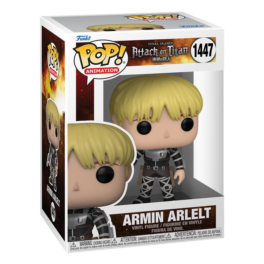 POP! ANIMATION #1447 PVC ATTACK ON TITAN ARMIN ARLELT