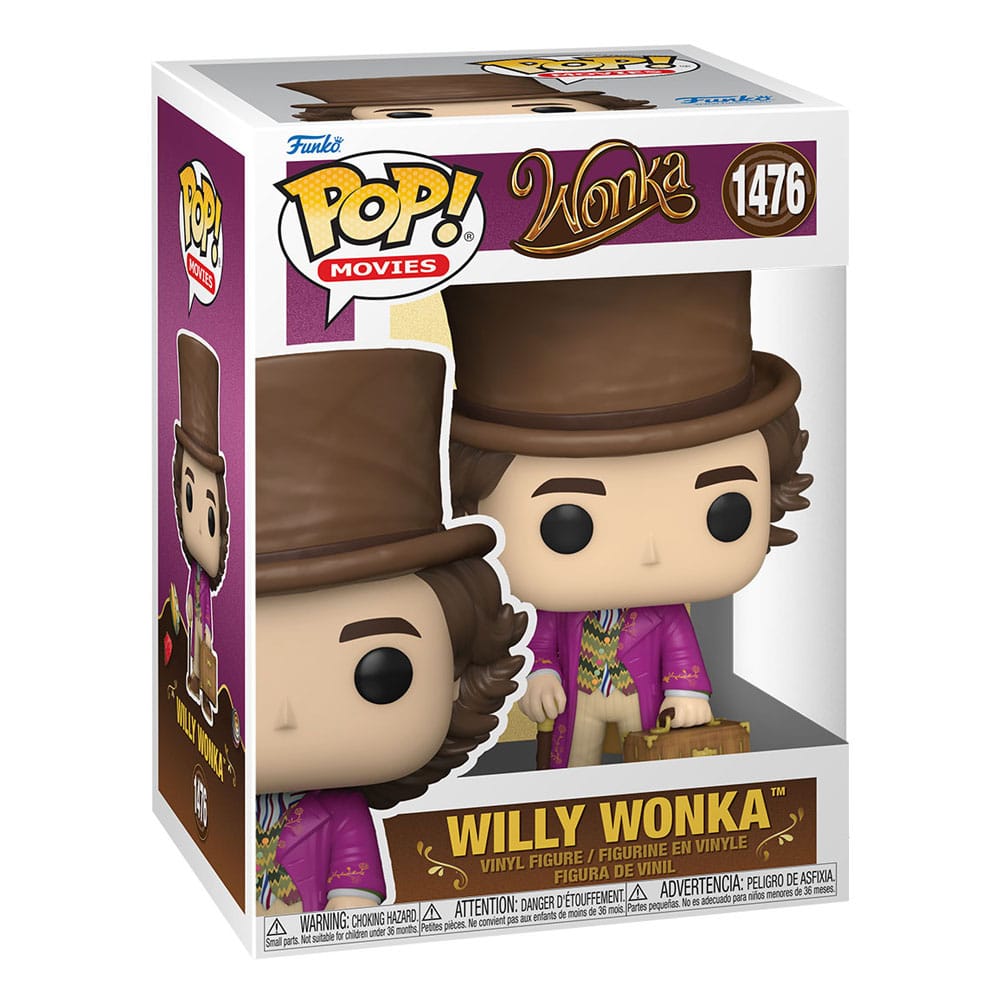 POP MOVIES #1476 PVC WONKA WILLY WONKA