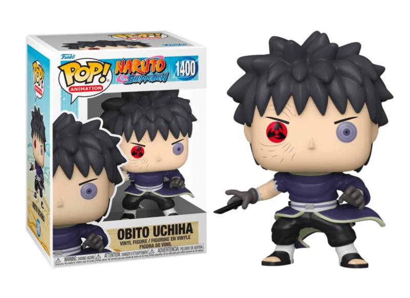 POP! ANIMATION #1400 PVC NARUTO SHIPPUDEN OBITO UCHIHA