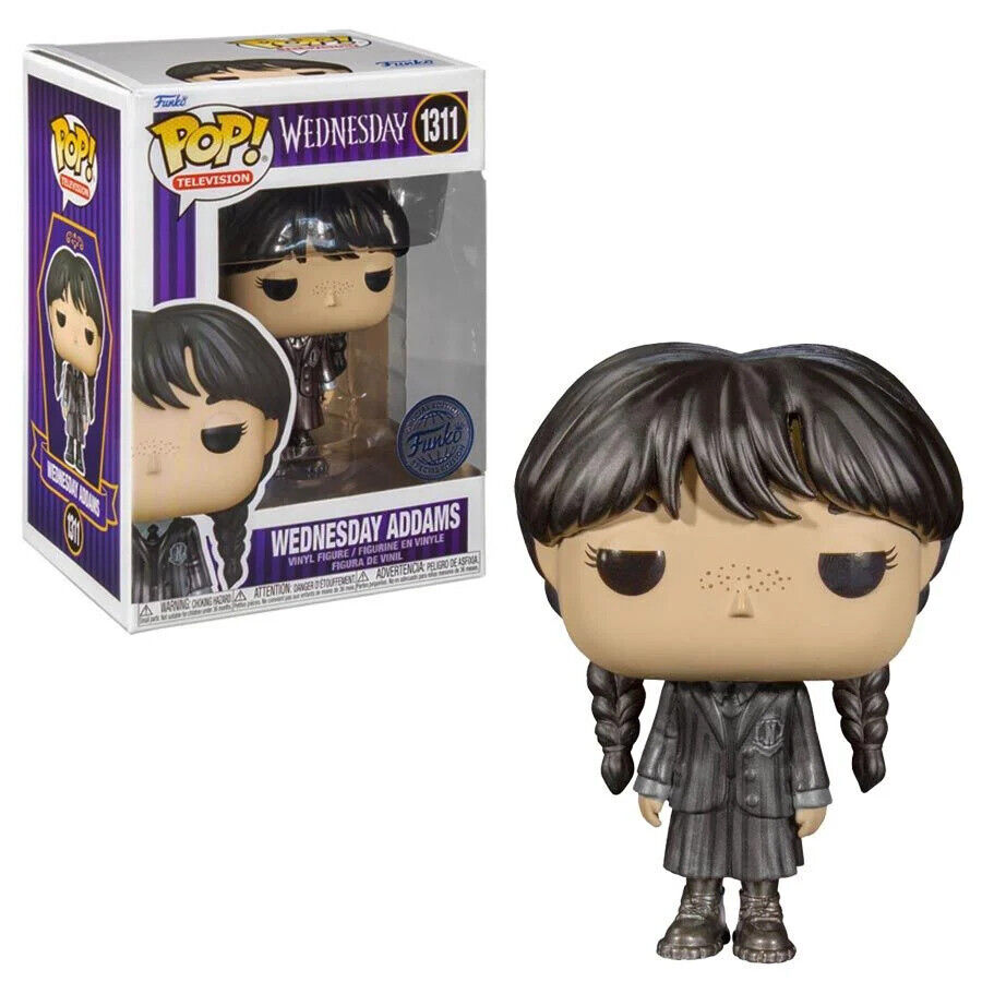 POP! TELEVISION #1311 PVC WEDNESDAY ADDAMS METALLIC