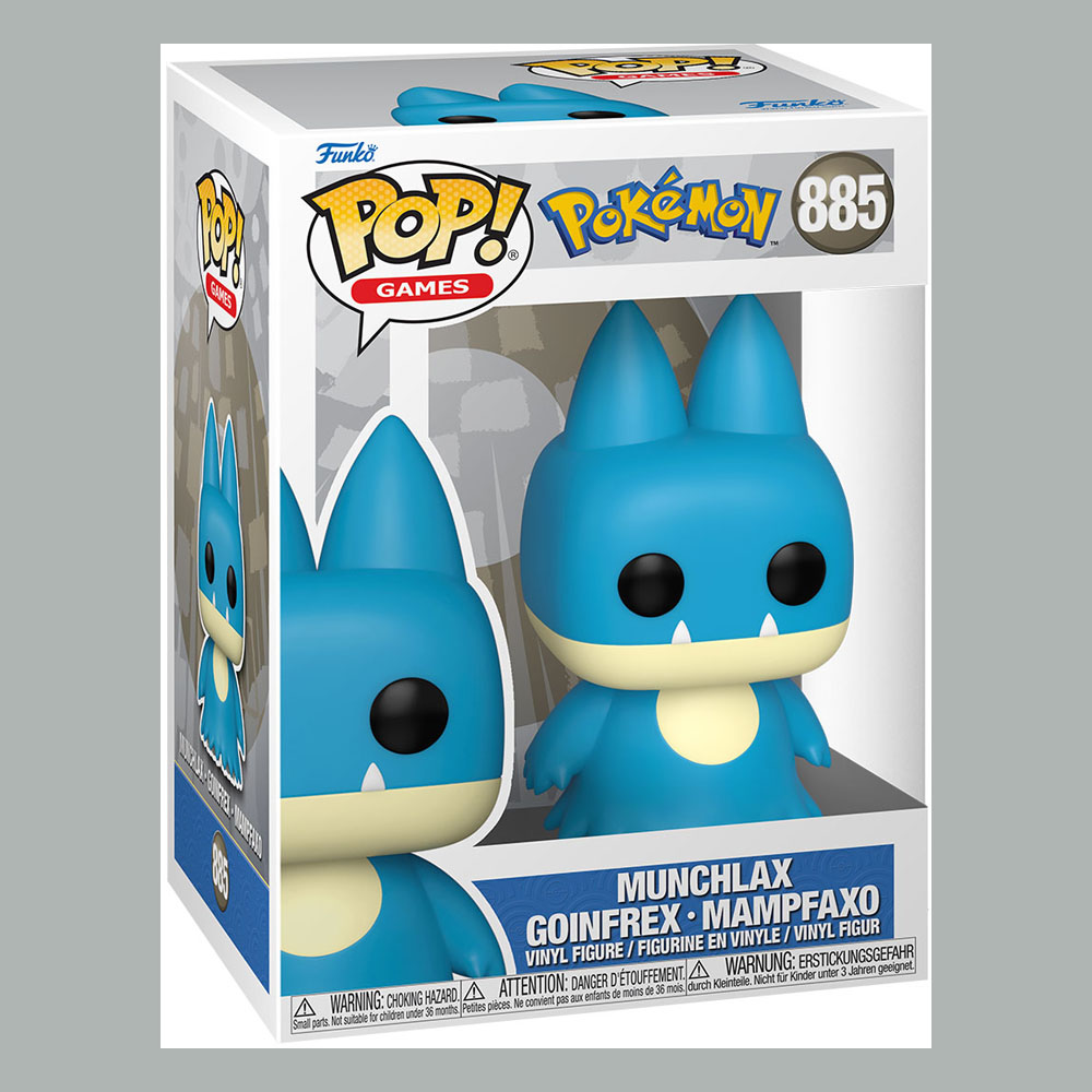POP! GAMES #885 PVC POKEMON MUNCHLAX