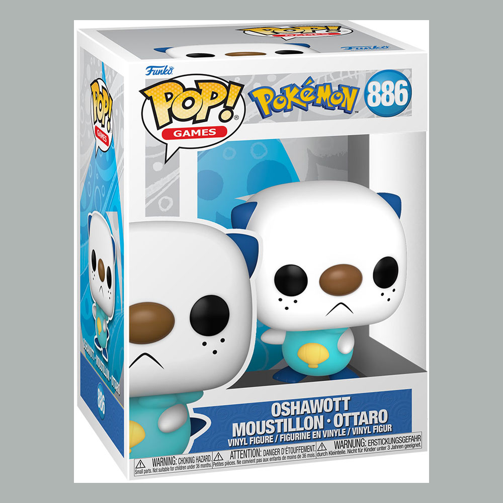 POP! GAMES #886 PVC POKEMON OSHAWOTT