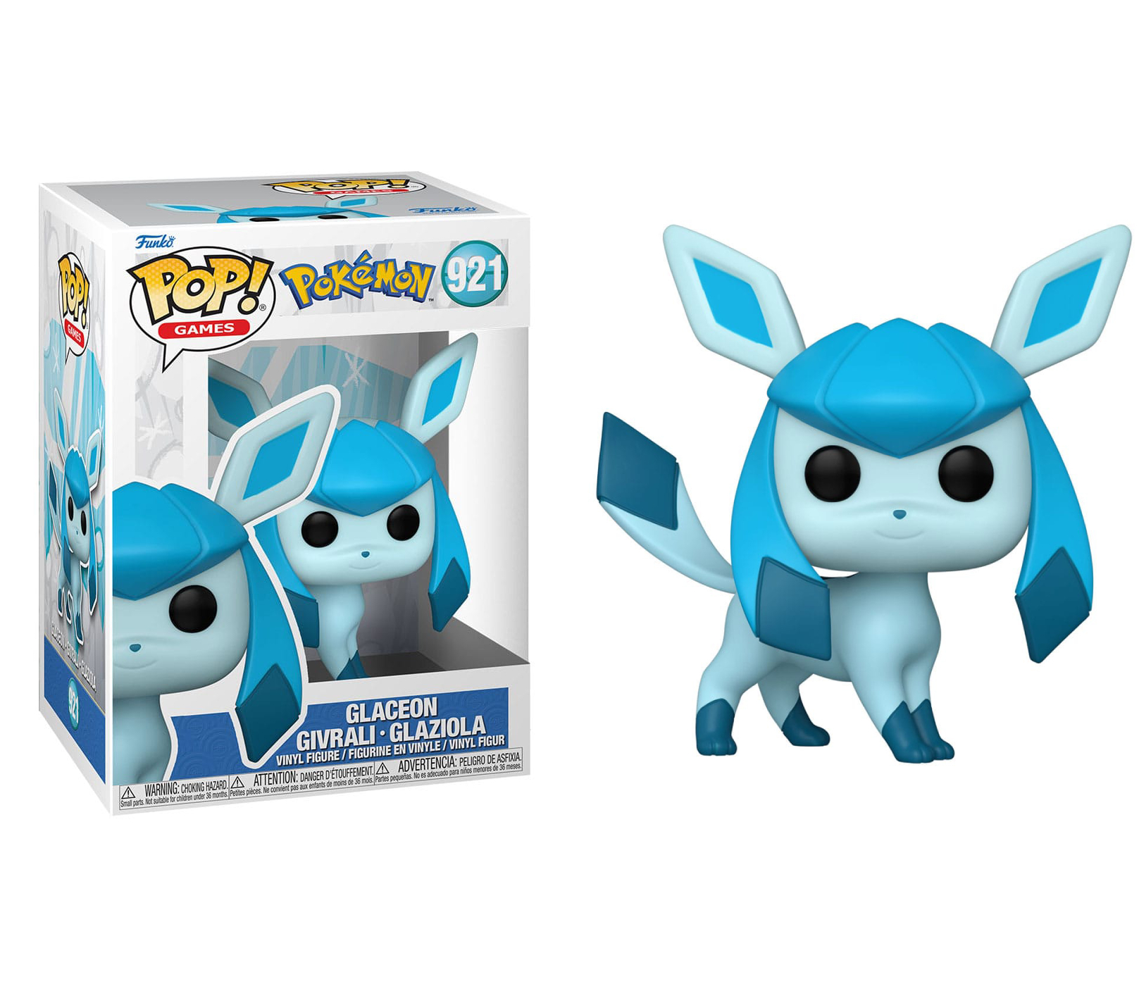 POP! GAMES #921 PVC POKEMON GLACEON