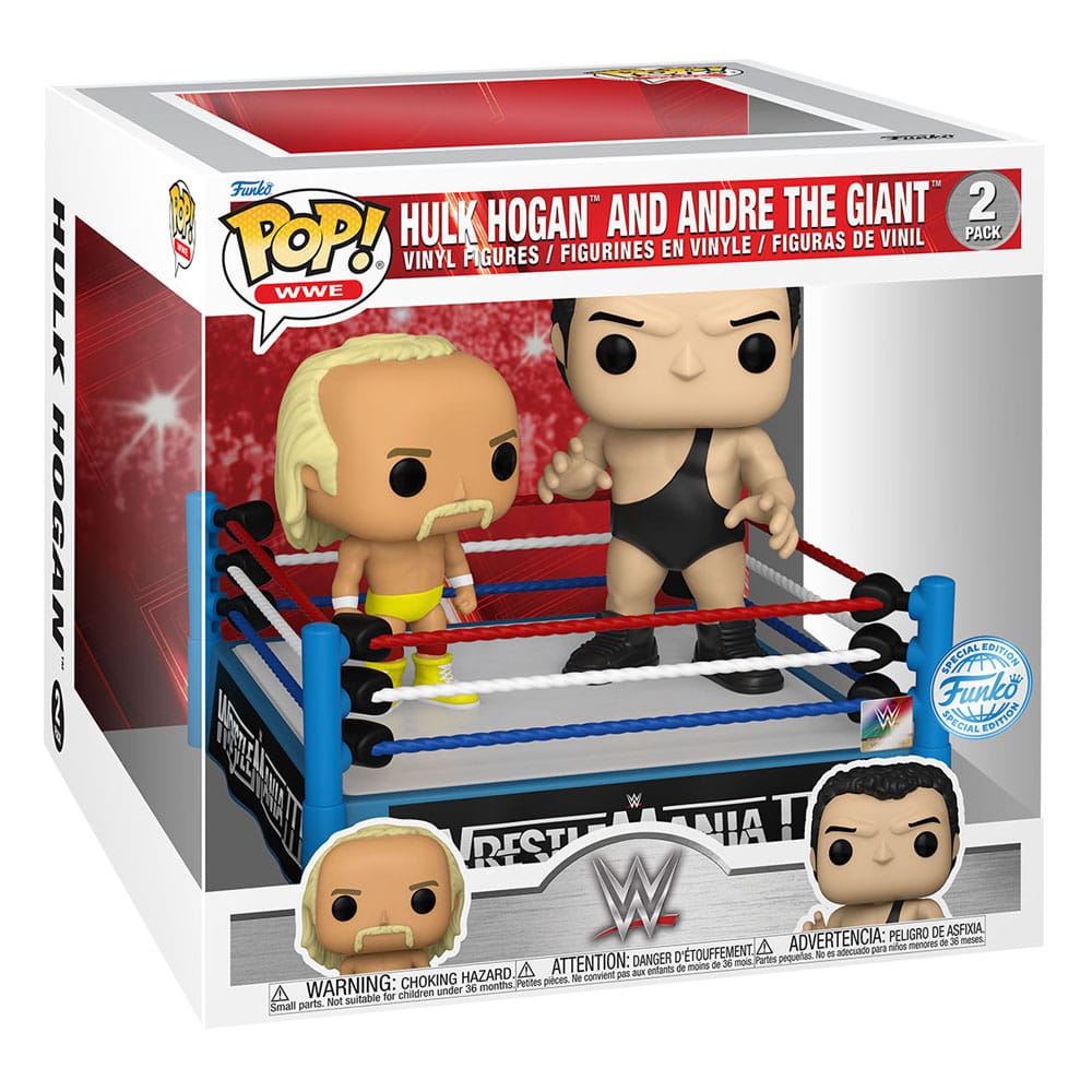 POP! WWE HULK HOGAN AND ANDRE THE GIANT