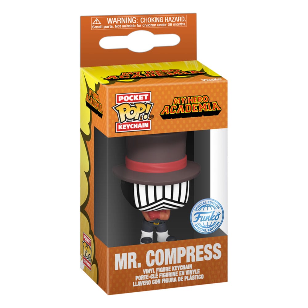 POCKET POP! KEYCHAIN MY HERO ACADEMIA MR. COMPRESS