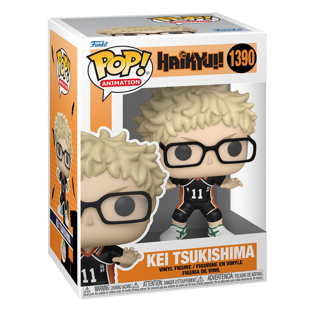 POP! ANIMATION #1390 PVC HAIKYU!! KEI TSUKISHIMA
