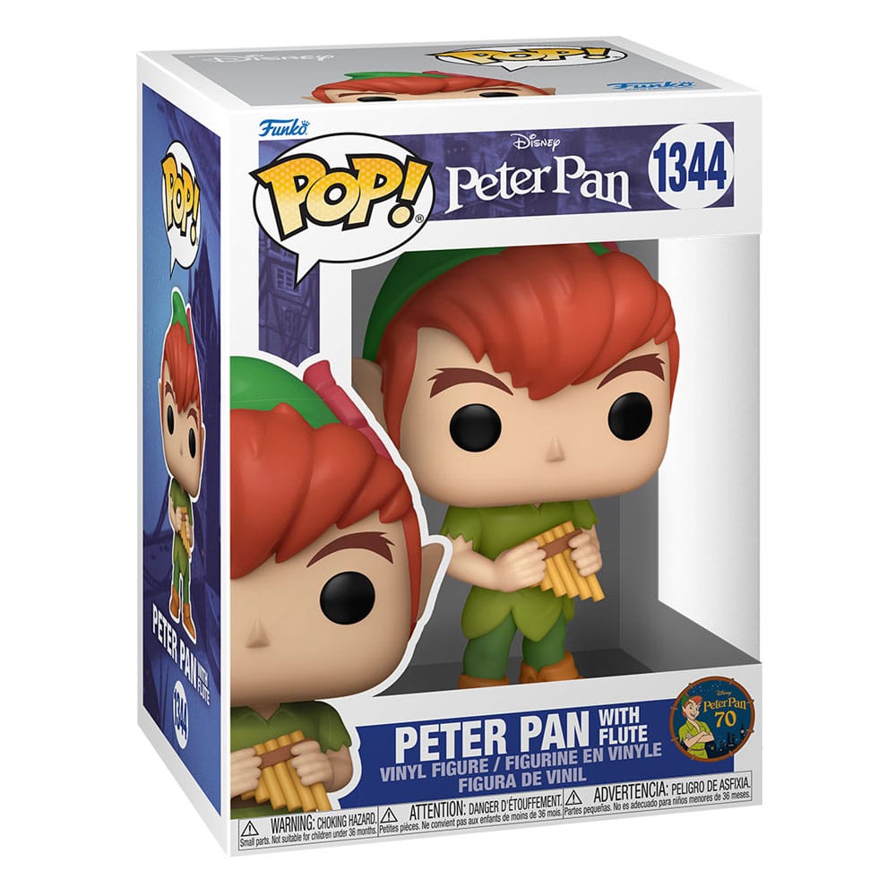 POP! DISNEY #1344 PVC PETER PAN W/FLUTE