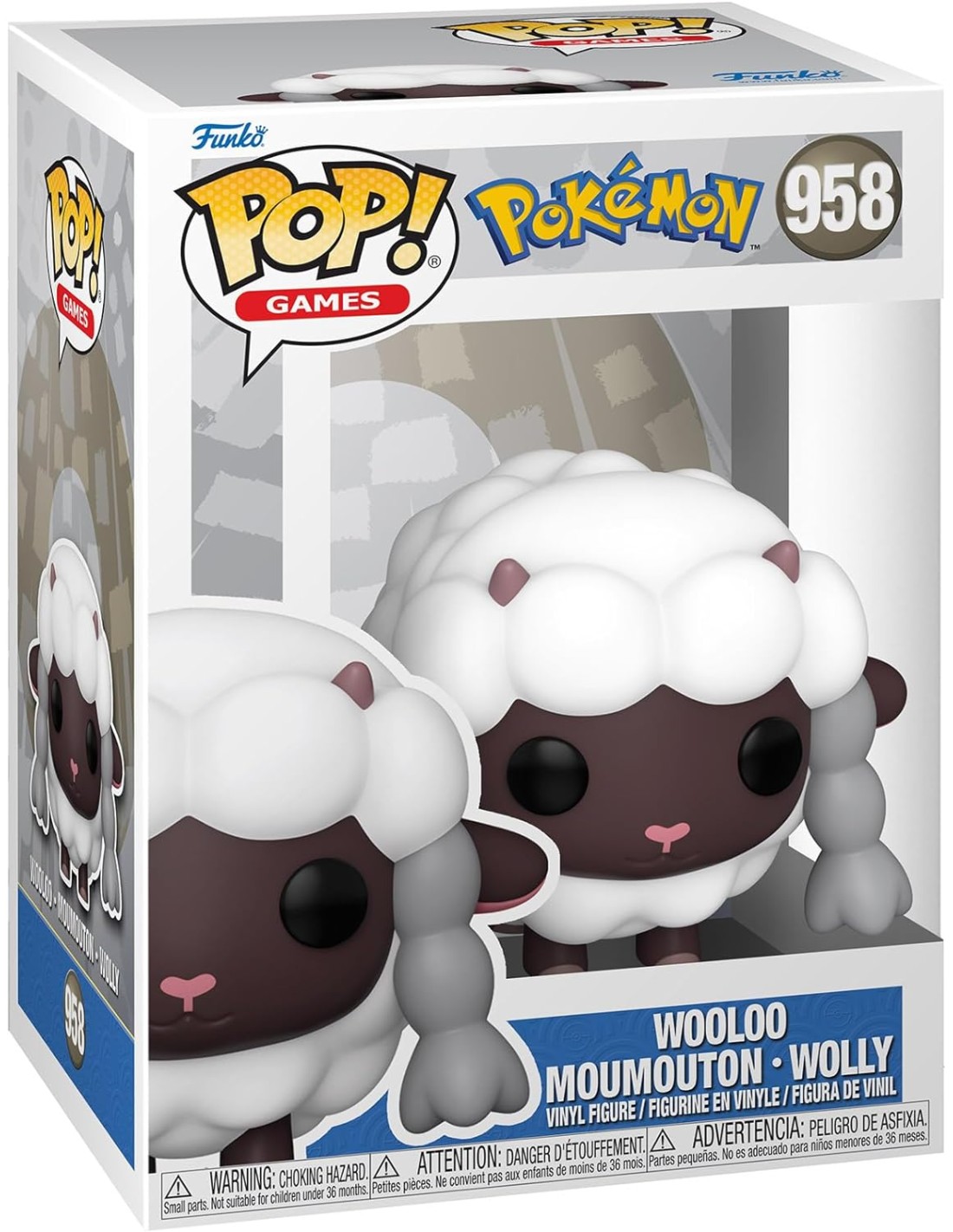POP! GAMES #958 PVC POKEMON WOOLOO