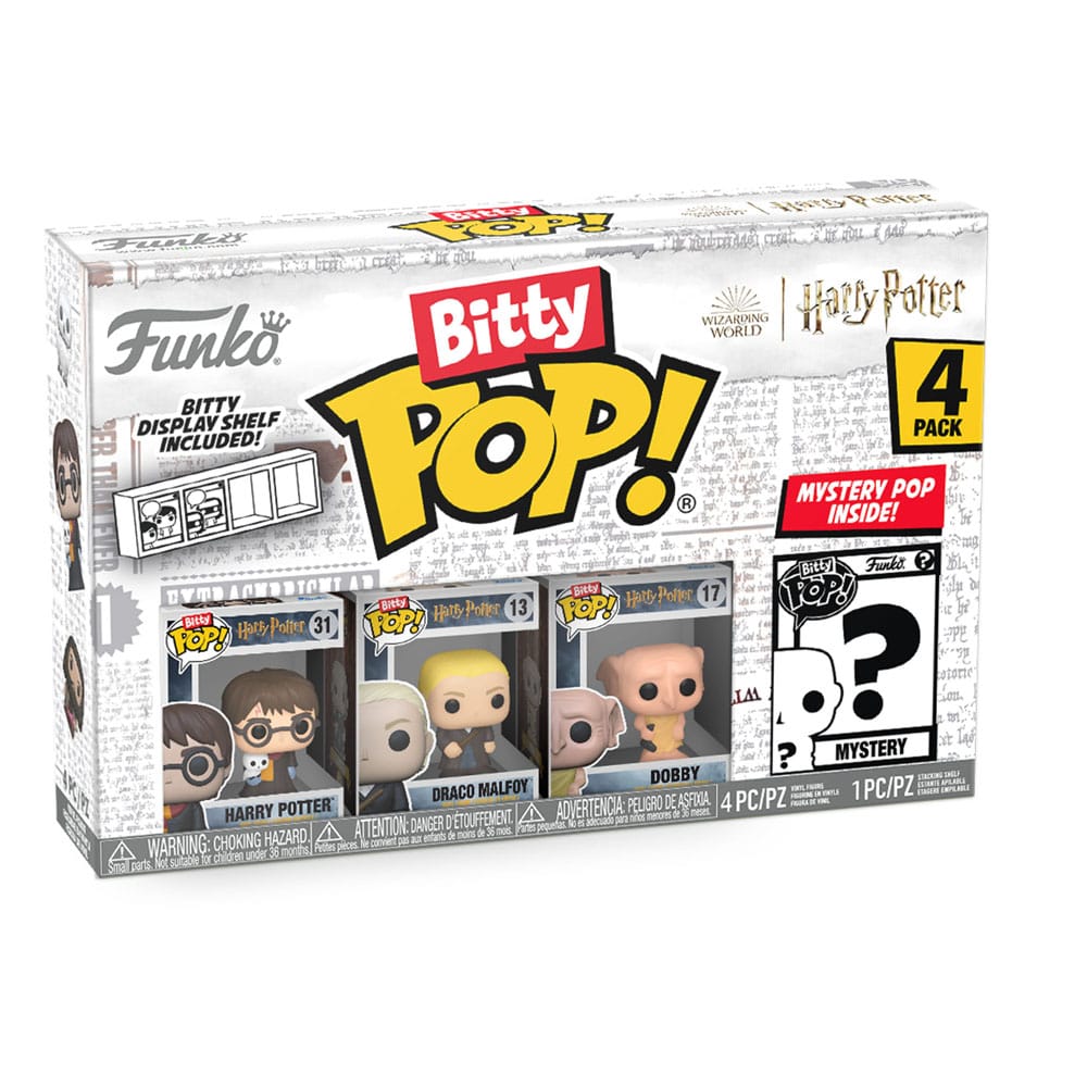 HARRY POTTER BITTY POP! VINYL FIGURE 4-PACK HARRY 2,5 CM