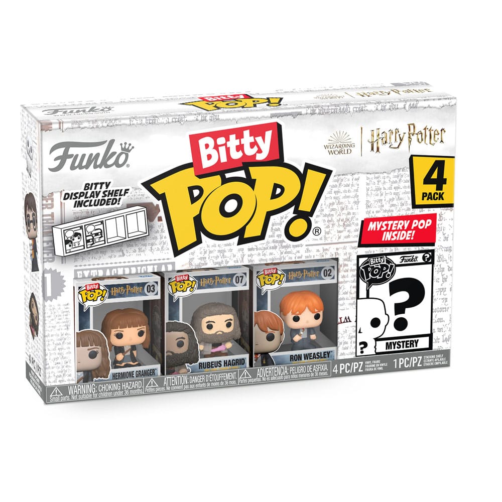 HARRY POTTER BITTY POP! VINYL FIGURE 4-PACK HERMIONE 2,5 CM