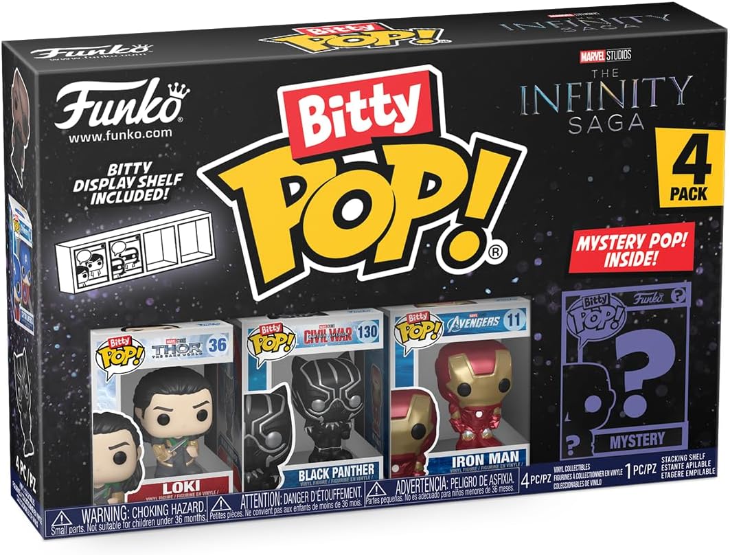 MARVEL BITTY POP! VINYL FIGURE 4-PACK THOR 2,5 CM