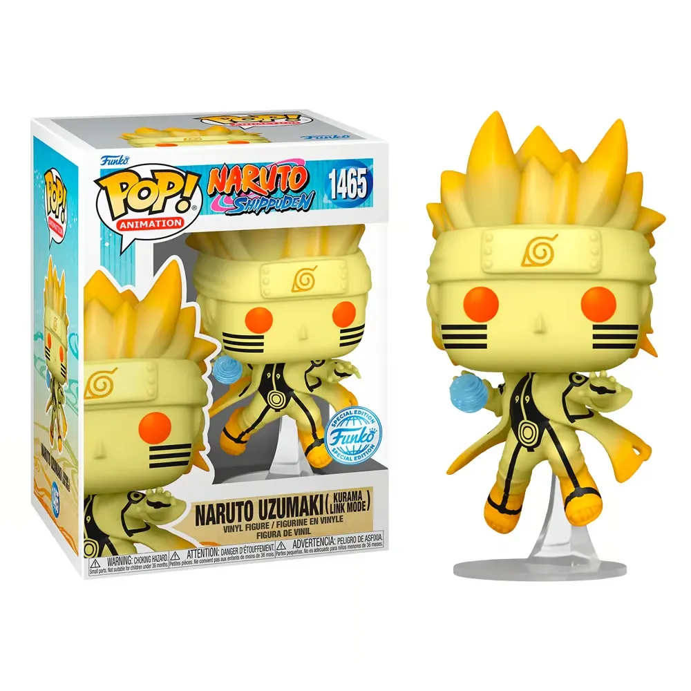 POP! ANIMATION #1465 PVC NARUTO SHIPPUDEN NARUTO UZUMAKI (KURAMA LINK MODE)