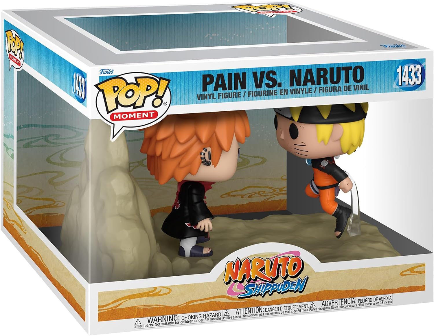 POP! MOMENT #1433 PVC PAIN VS. NARUTO