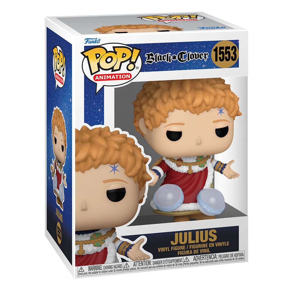POP! ANIMATION #1553 BLACK CLOVER PVC JULIUS