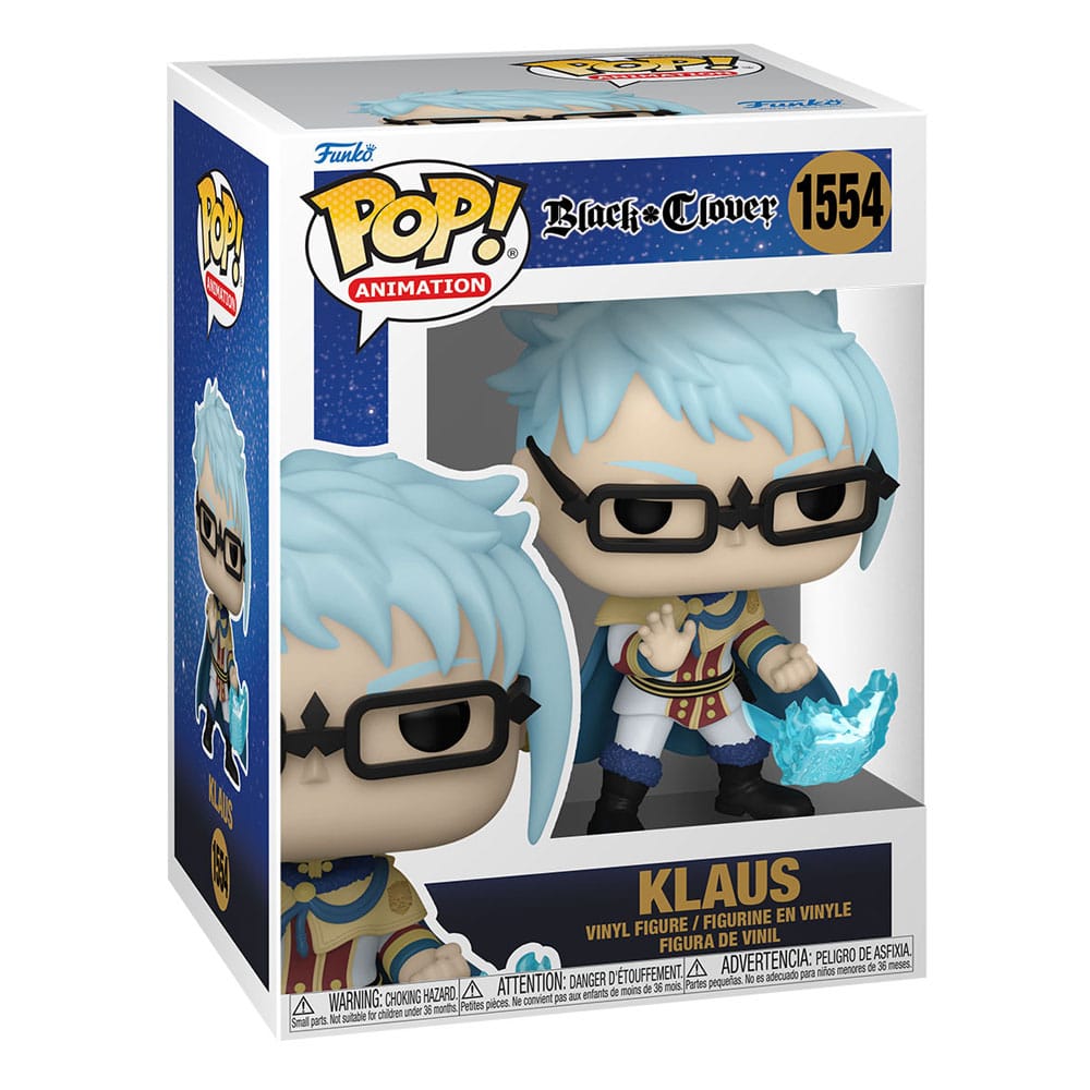 POP! ANIMATION #1554 BLACK CLOVER PVC KLAUS
