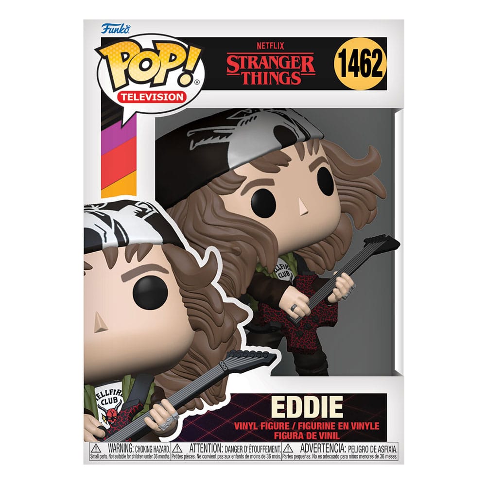 POP! TELEVISION #1462 PVC STRANGER THINGS EDDIE W/GUITAR