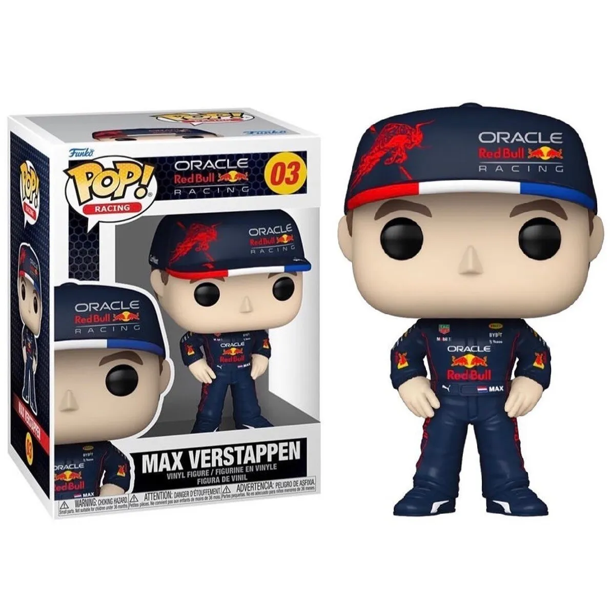 POP! RACING #003 PVC ORACLE RED BULL RACING MAX VERSTAPPEN