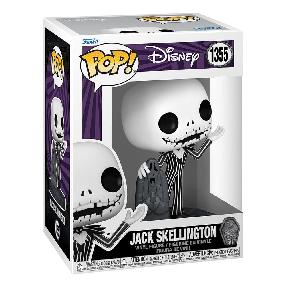 POP! DISNEY #1355 PVC NIGHTMARE BEFORE CHRISTMAS JACK SKELLINGTON