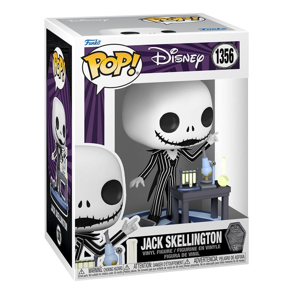 POP! DISNEY #1356 PVC NIGHTMARE BEFORE CHRISTMAS JACK SKELLINGTON