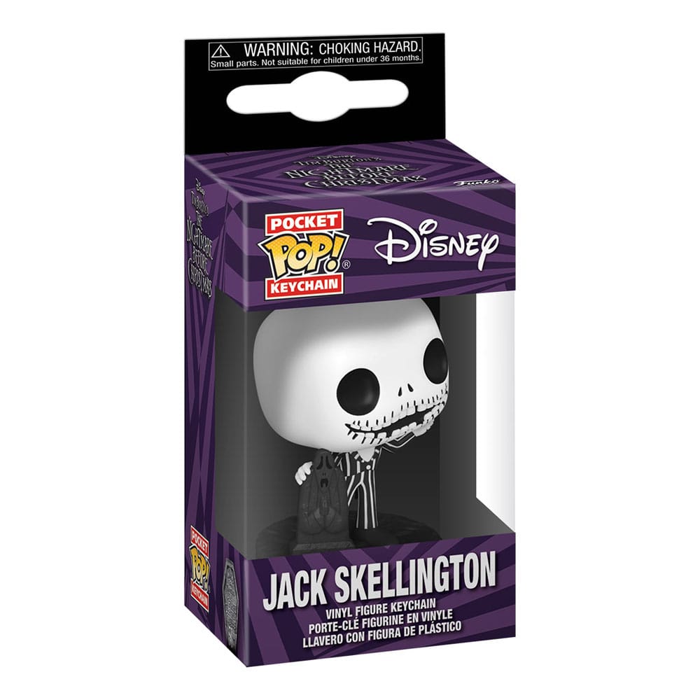 POCKET POP! KEYCHAIN NIGHTMARE BEFORE CHRISTMAS JACK SKELLINGTON