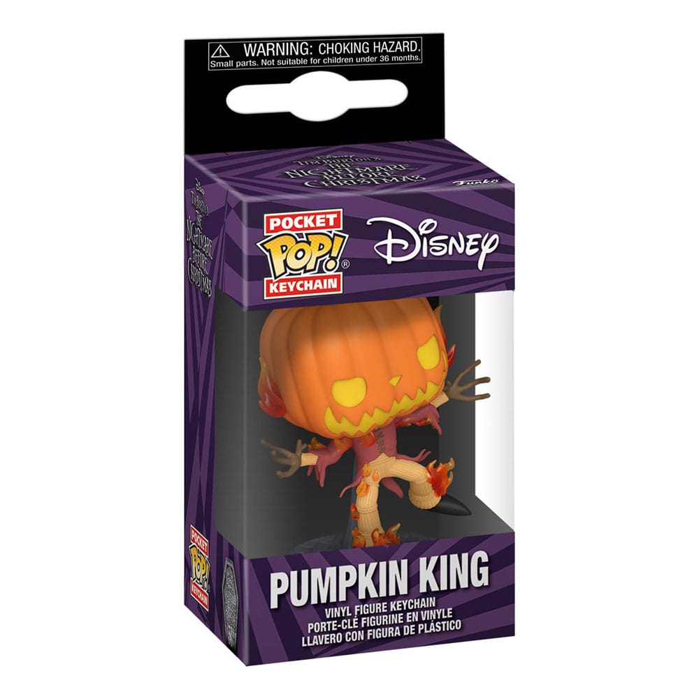 POCKET POP! KEYCHAIN NIGHTMARE BEFORE CHRISTMAS PUMPKIN KING