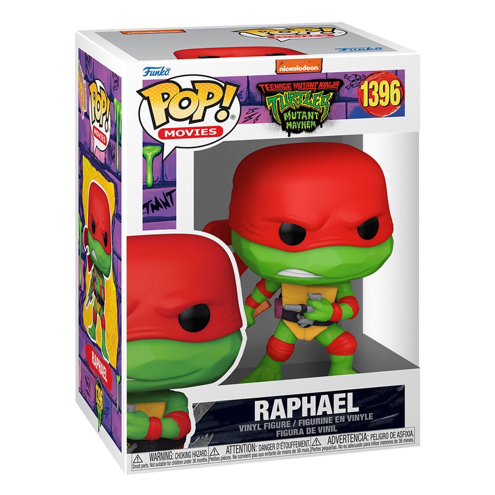 POP! MOVIES #1396 PVC TEENAGE MUTANT NINJA TURTLES MUTANT MAYHEM RAPHAEL
